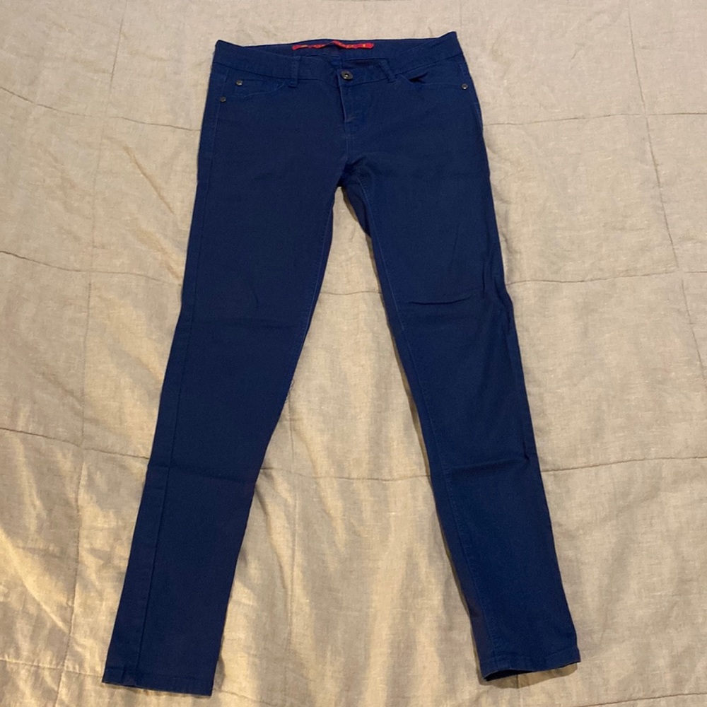 Tinseltown denim couture blue skinny jeans